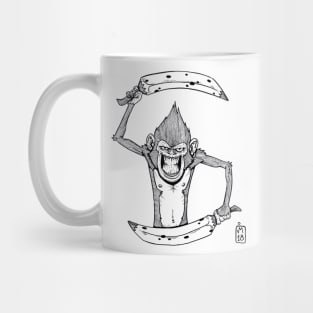 Monkey Warrior Mug